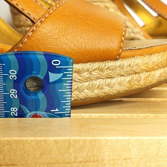 Prada🤎Wedge Tan Espadrilles, Size 41, 10-11M 🆕 - Picture 7 of 7